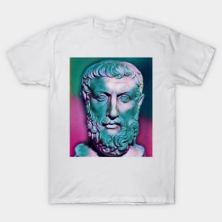 Parmenides of Elea Portrait | Parmenides of Elea Artwork 4 T-Shirt